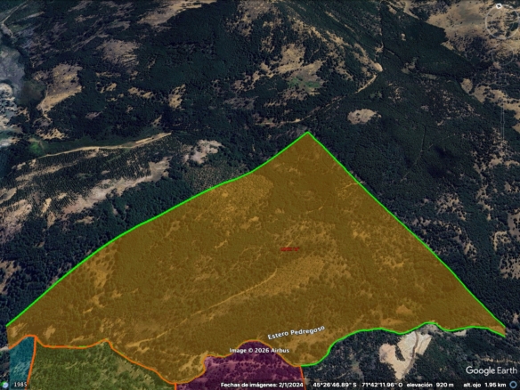 Coyhaique | Campo de 50 hectáreas a 32 km de Coyhaique